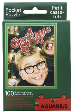 A Christmas Story 100 Piece Pocket Jigsaw Puzzle