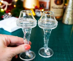 A Christmas Story Leg Lamp 2-Ounce Mini Shot Glasses | Set of 2