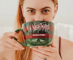 A Nightmare on Elm Street Sweater Claws Ceramic Soup Mug | Holds 24 Ounces