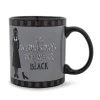 Addams Family Wednesday "On Wednesdays, We Wear Black" 20-Ounce Ceramic Mug
