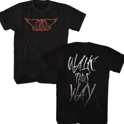 Aerosmith - Walk This Way Logo (Front & Back)