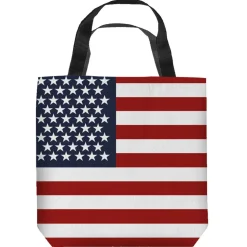 American Flag Tote Bag