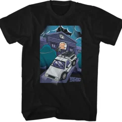 Back to the Future - Cartoon Doc & Clock Tower