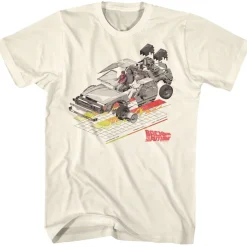 Back to the Future - Deconstructed Car with Grid