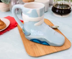 Back To The Future Marty's Shoe 3D Sculpted Ceramic Mug | Holds 20 Ounces