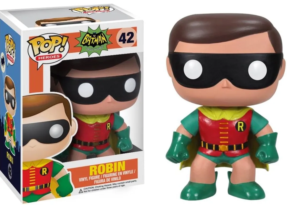 Batman Pop Heroes 1966 Classic 3.75" Vinyl Figure: Robin