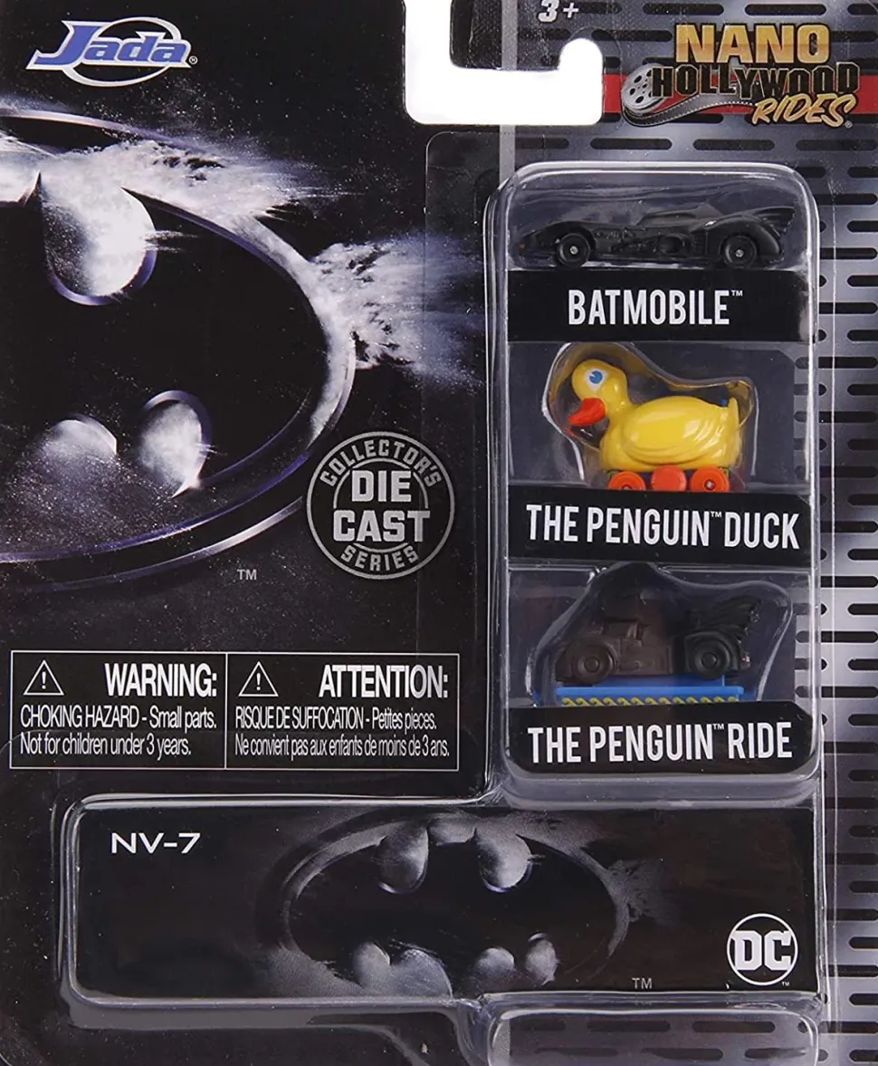 Batman Returns Nano Hollywood Rides 3-Pack