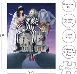 Beetlejuice 300 Piece VHS Jigsaw Puzzle