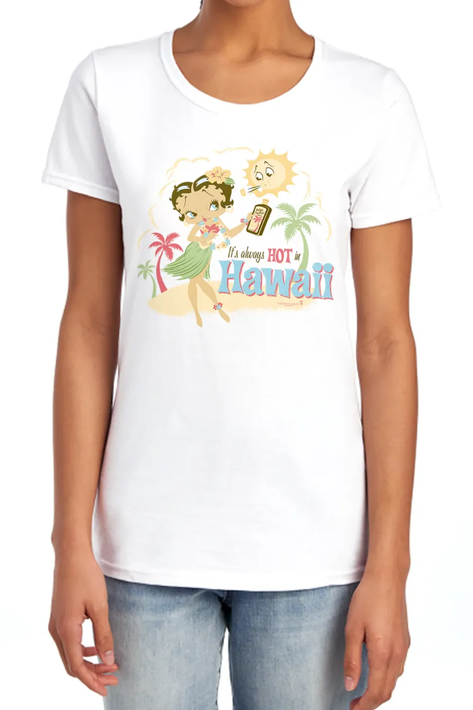 Betty Boop - Hot in Hawaii