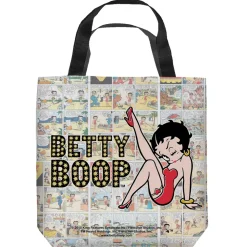 Betty Boop - Vintage Strips Tote Bag