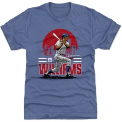 Billy Williams Chicago Skyline WHT