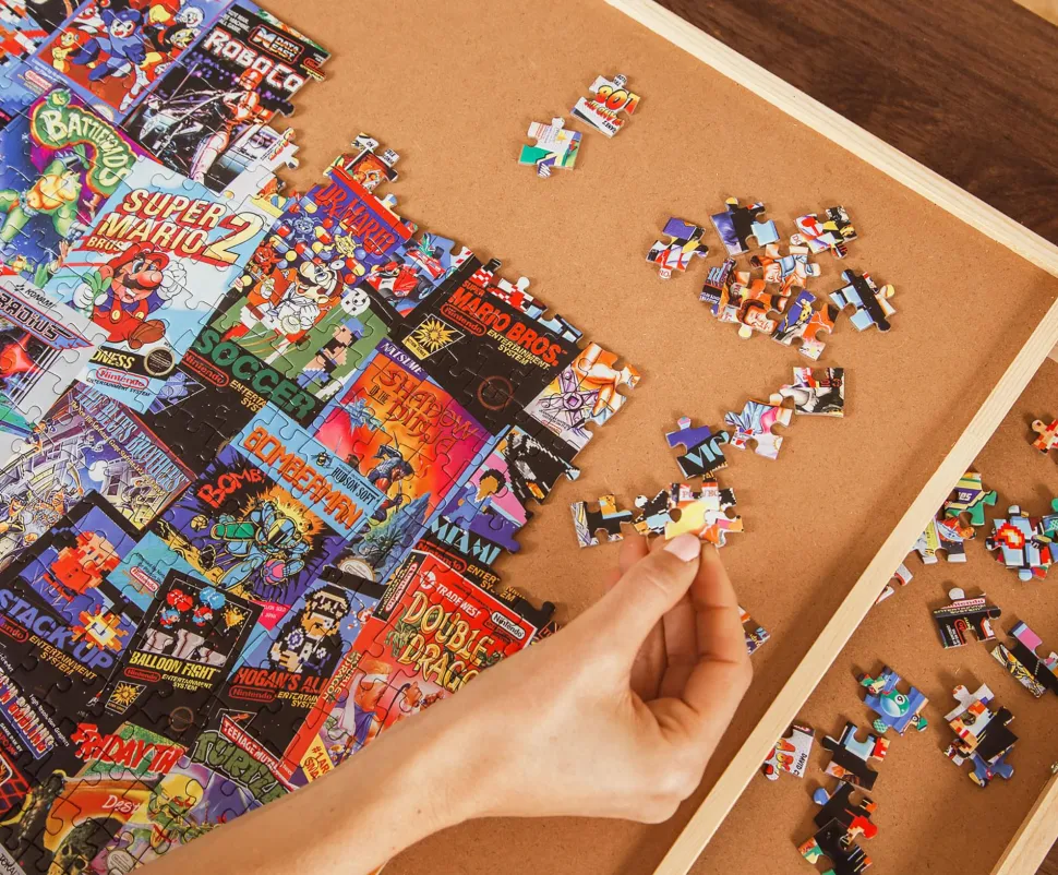8-Bit Armageddon Retro Video Game Puzzle | 1000 Piece Jigsaw Puzzle