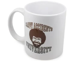 Bob Ross "Happy Accidents University" Ceramic Mug | Holds 11 Ounces