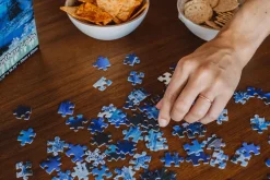 Bob Ross Northern Lights Aurora Borealis Puzzle | 1000 Piece Jigsaw Puzzle