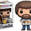Bob Ross POP Vinyl Figure: Bob Ross w/ Hoot (Chase)