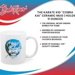 Bob Ross Portrait Ceramic Mug | Holds 11 Ounces