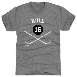 Bobby Hull Chicago 16 Sticks WHT