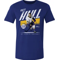 Brett Hull St. Louis Grunge WHT