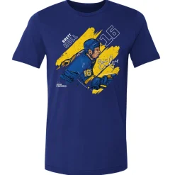 Brett Hull Stripes WHT