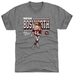 Brian Bosworth Oklahoma Cartoon WHT
