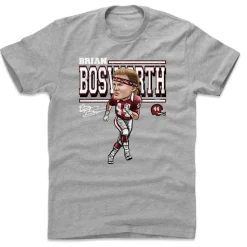 Brian Bosworth Oklahoma Cartoon WHT