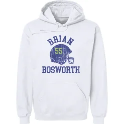 Brian Bosworth Seattle Helmet Font