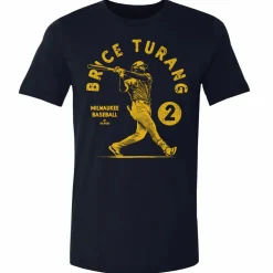 Brice Turang Milwaukee Stamp WHT