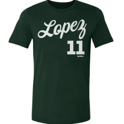 Brook Lopez Milwaukee Script WHT