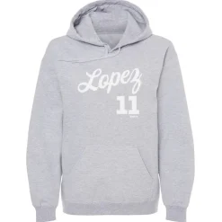 Brook Lopez Milwaukee Script WHT