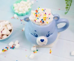 Care Bears Grumpy Bear 3D Sculpted Ceramic Mug | Holds 20 Ounces