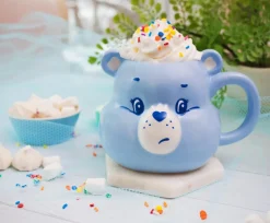 Care Bears Grumpy Bear 3D Sculpted Ceramic Mug | Holds 20 Ounces