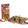 Chess | Checkers | Backgammon Classic Wooden Family Board Games
