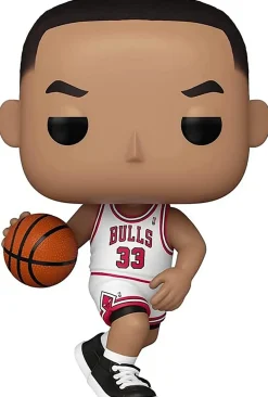 Chicago Bulls NBA Funko POP Vinyl Figure | Scottie Pippen (Home)