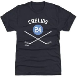 Chris Chelios Atlanta 24 Sticks WHT
