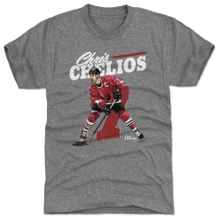Chris Chelios Chicago Retro WHT