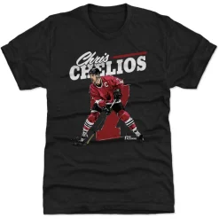 Chris Chelios Chicago Retro WHT