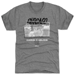 Chris Chelios Chicago Tones WHT