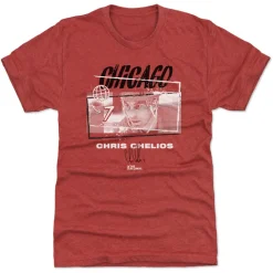 Chris Chelios Chicago Tones WHT
