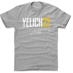 Christian Yelich Milwaukee Elite WHT