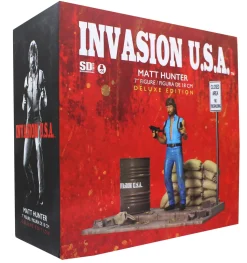 Chuck Norris Invasion USA 7 Inch Matt Hunter Figure with Diorama