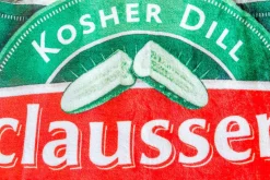 Claussen Kosher Dill Pickles Fleece Throw Blanket | 45 x 60 Inches