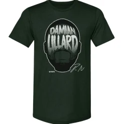 Damian Lillard Milwaukee Player Silhouette WHT