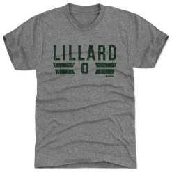 Damian Lillard Milwaukee Font