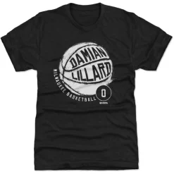 Damian Lillard Milwaukee Basketball WHT