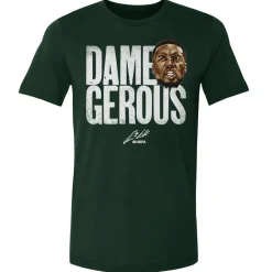 Damian Lillard Milwaukee Dame-gerous WHT