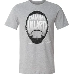 Damian Lillard Milwaukee Player Silhouette WHT