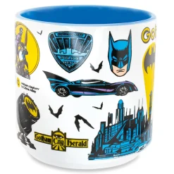 DC Comics Batman Allover Print Single Stackable Ceramic Mug | Holds 13 Ounces