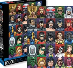 DC Comics Faces 1000 Piece Jigsaw Puzzle