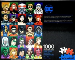 DC Comics Faces 1000 Piece Jigsaw Puzzle