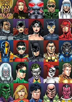 DC Comics Faces 1000 Piece Jigsaw Puzzle
